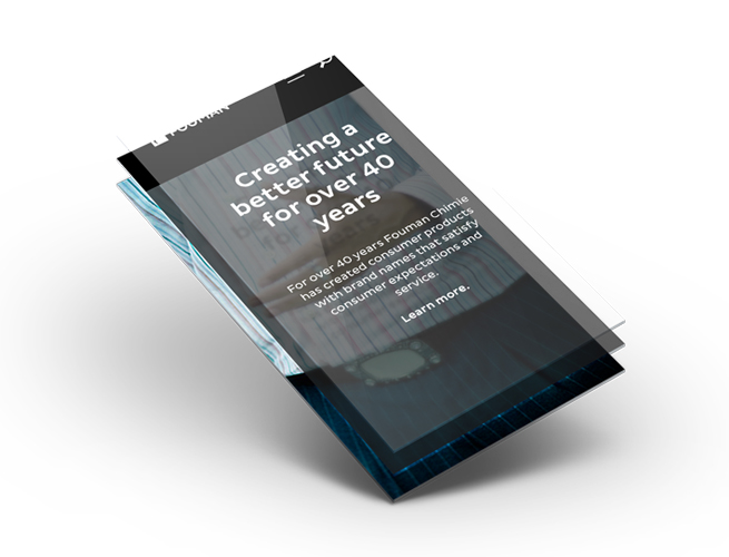 A mobile-first approach allows Fouman&rsquo;s page designs to be easily scaled up to tablet and desktop to create a seamless experience across all devices. 