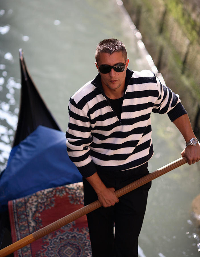 canalo grando gondoliere