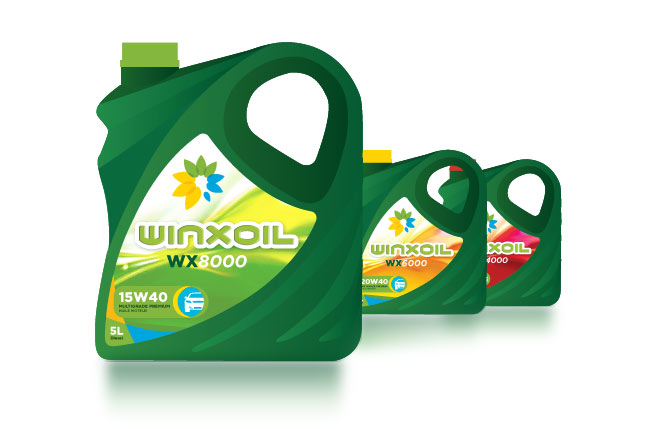 Packaging dei lubrificanti